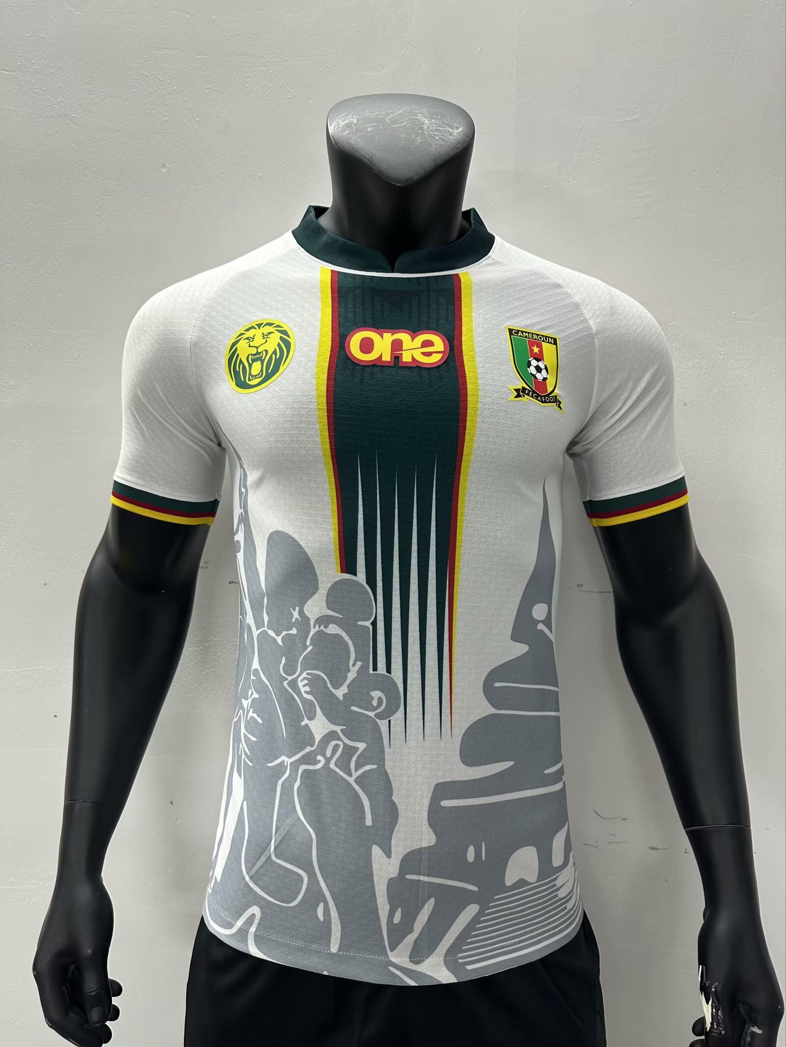 AAA Quality Cameroon 23/24 White Training Jersey(Player)